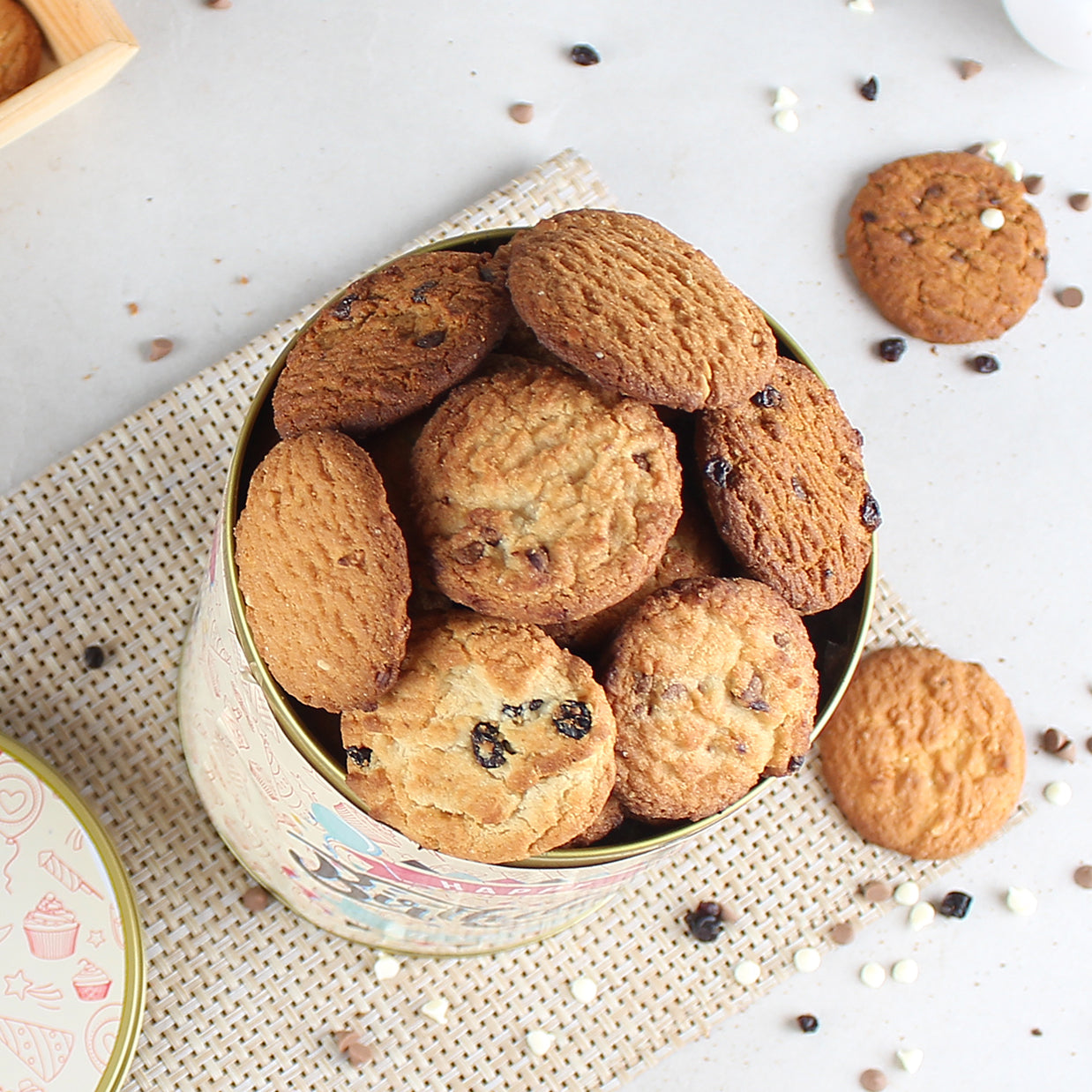 Assorted cookies