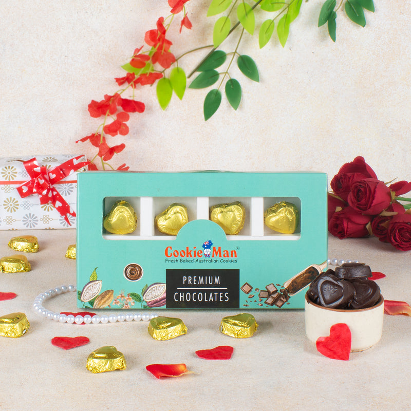 8-Piece Heart Shaped Premium Chocolate Box