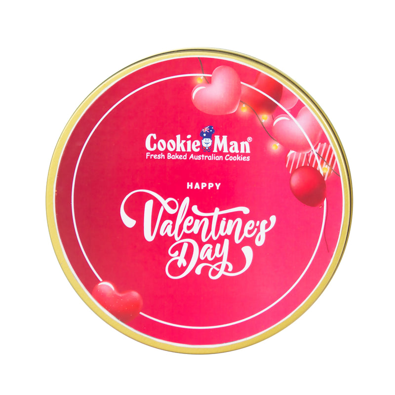 Heart-Shaped Choco Chip Cookies - 600g | Valentine&