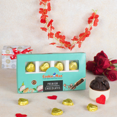 8-Piece Heart Shaped Premium Chocolate Box